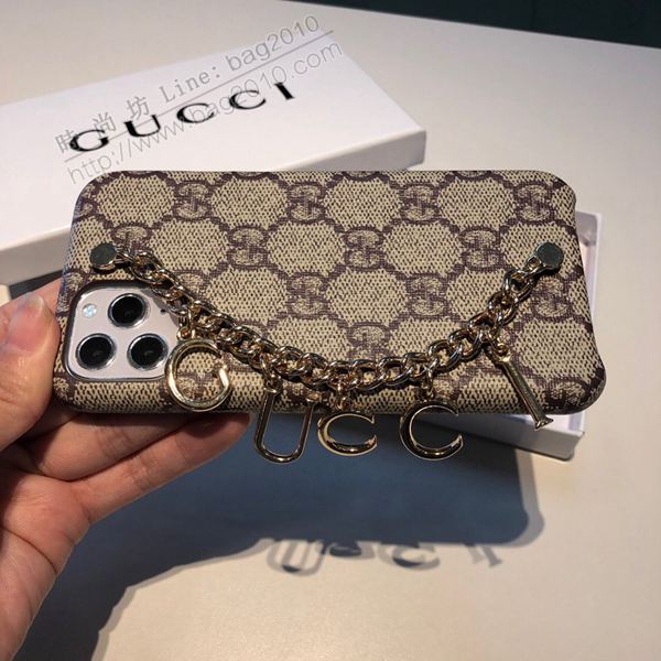 Gucci手機殼 Gucci手機套 官網1:1同步 網紅同款鏈條手機殼 蘋果手機套  mmk1018
